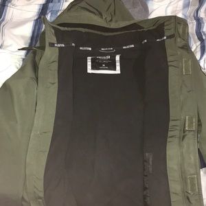 Hollister All weather jacket with hoodie